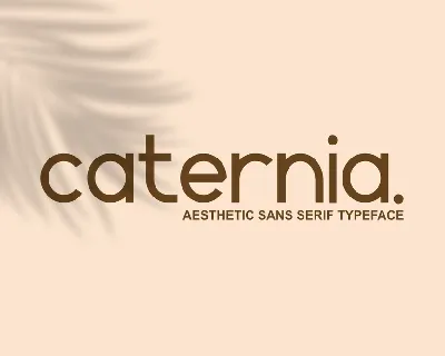 Caternia font