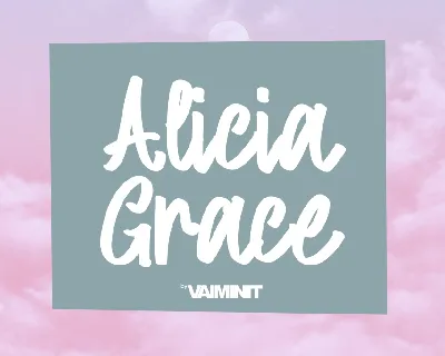 Alicia Grace font