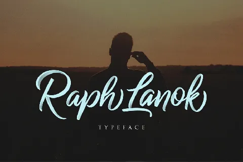 Raph Lanok Script font