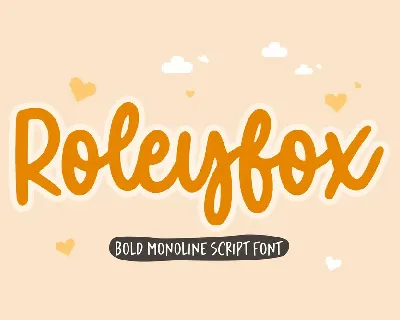 Roleyfox font