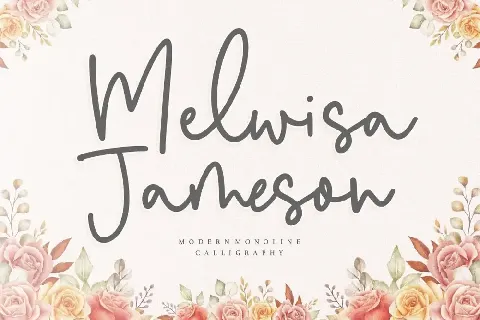 Melwisa Jameson font