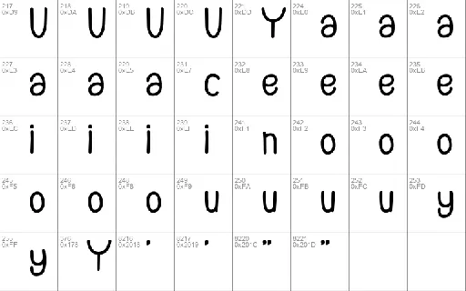 COMALIA font