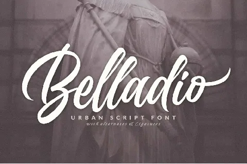 Belladio font