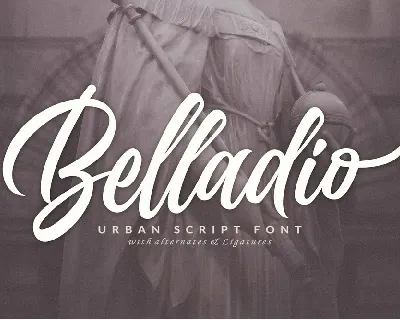 Belladio font