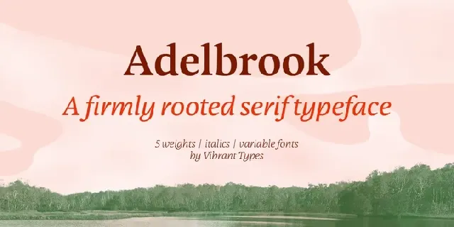 Adelbrook Family font