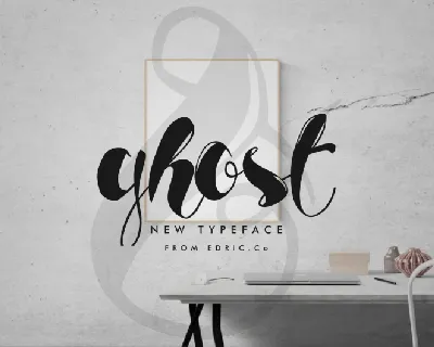 Ghost Calligraphy font