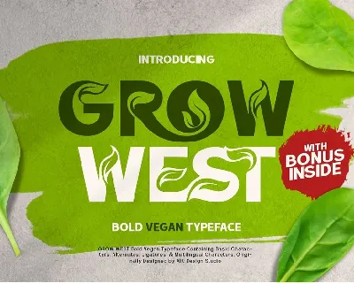 Grow West font