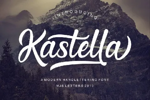 Kastella font