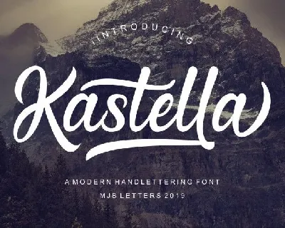 Kastella font