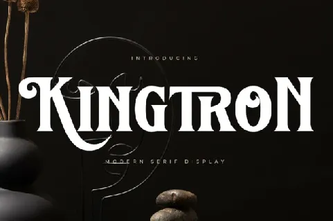 Kingtron font