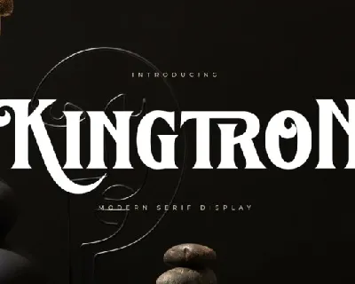 Kingtron font