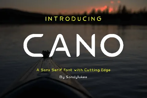 Cano font