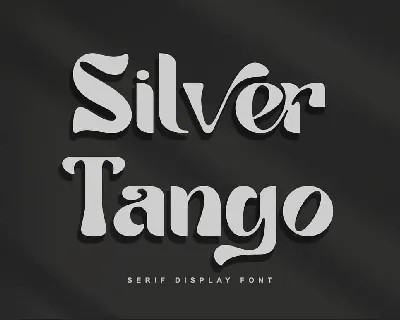 Tango Silver font
