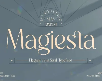 Magiesta font