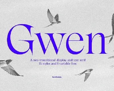 Gwen Family font