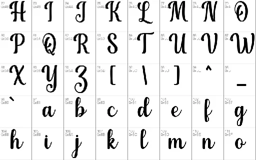 Donalia font