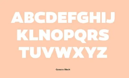 Canaro Free Demo font