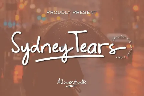 Sydney Tears Demo Version font