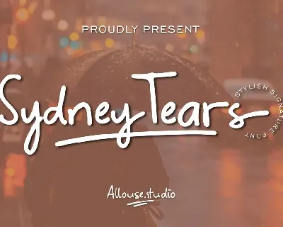 Sydney Tears Demo Version font