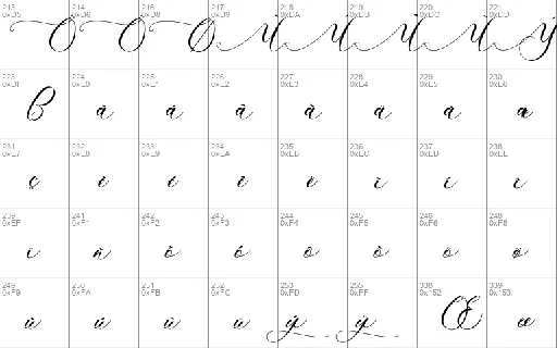 Schoolkid Script Family font