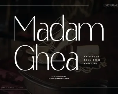 Madam Ghea font