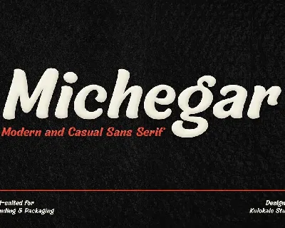 Michegar font