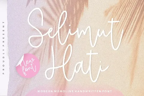 Selimut Hati font