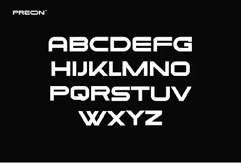 Preon font