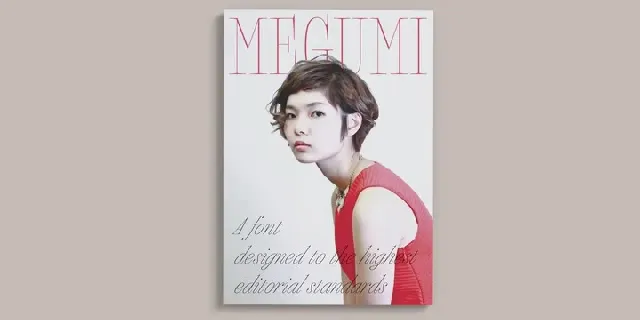 Megumi font