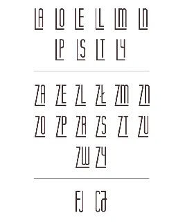 Komoda font