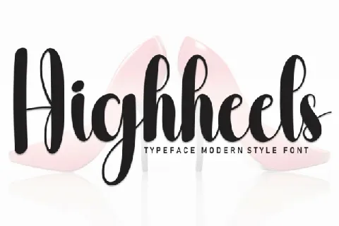 Highheels Script font