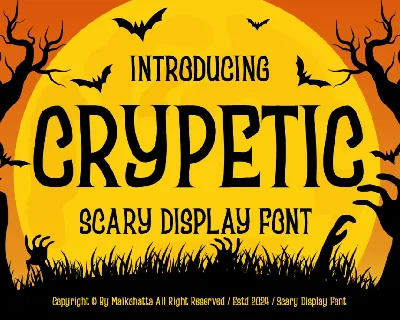 CRYPETIC font