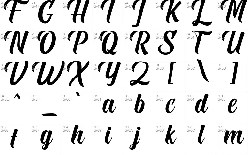 The Santana Script font