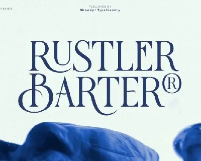 Rustler Barter font