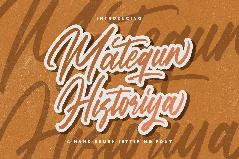 Matequn Historiya font