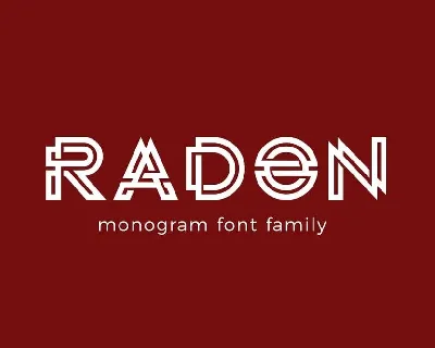 Radon font