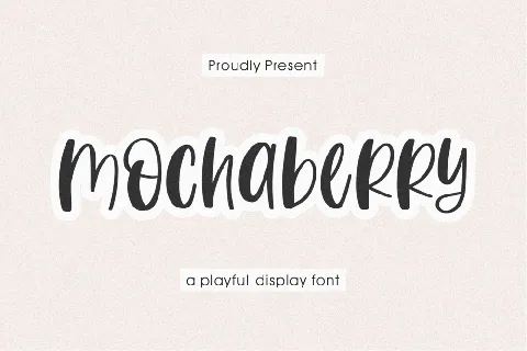 Mochaberry Demo font