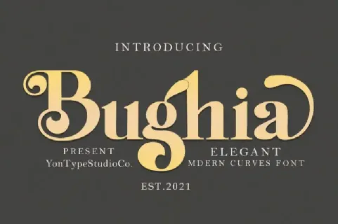 Bughia Serif font