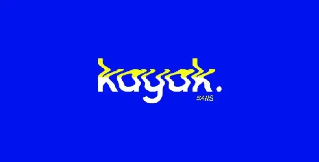 Kayak Sans Typeface font