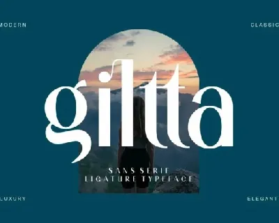 Giltta font