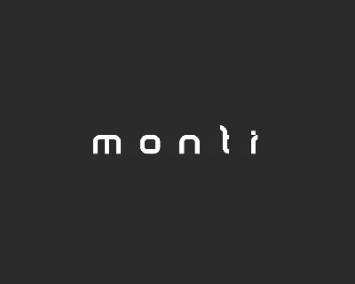 Monti Minimal Typeface font