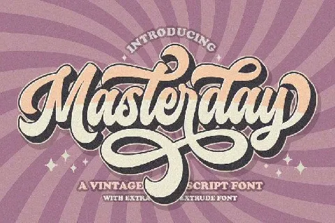 Masterday font