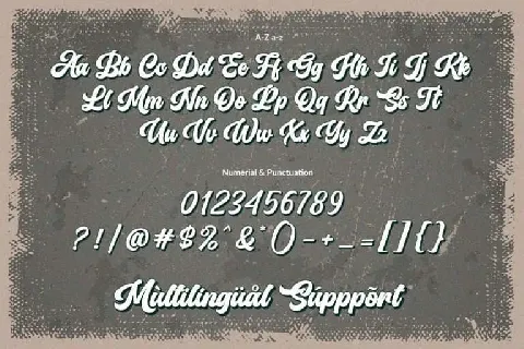 Masterday font