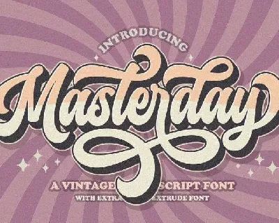 Masterday font