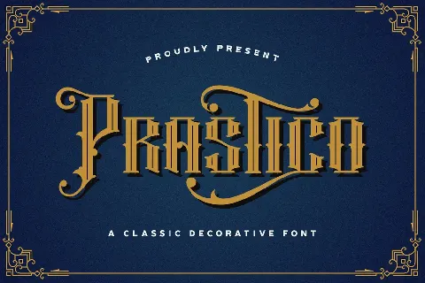 Prastico font