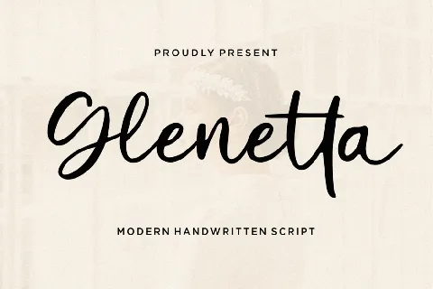 Glenetta Demo font