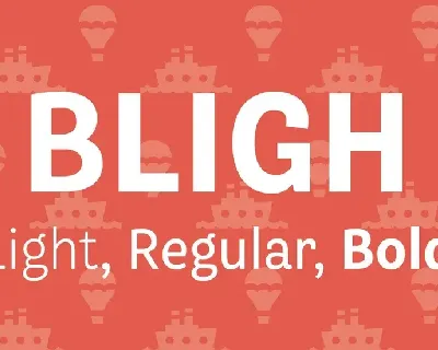Bligh font