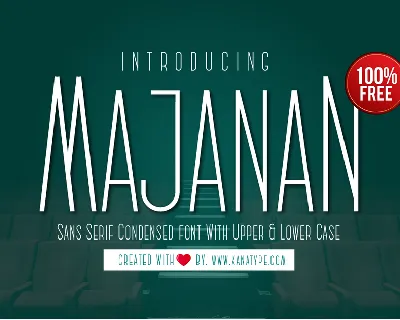 Majanan Sans Serif font