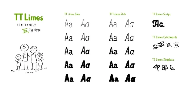 TT Limes Slab Regular font