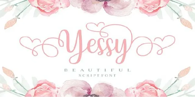 Yessy font